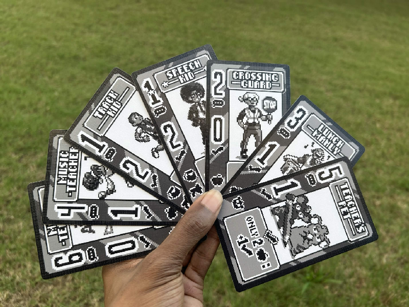 Your Class Rep cards on the table during a game, photo 1