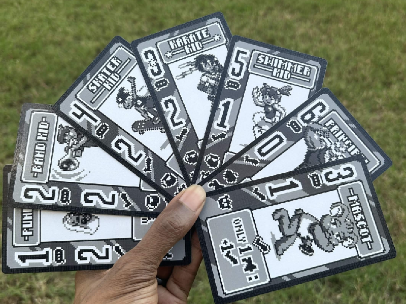 Your Class Rep cards on the table during a game, photo 2