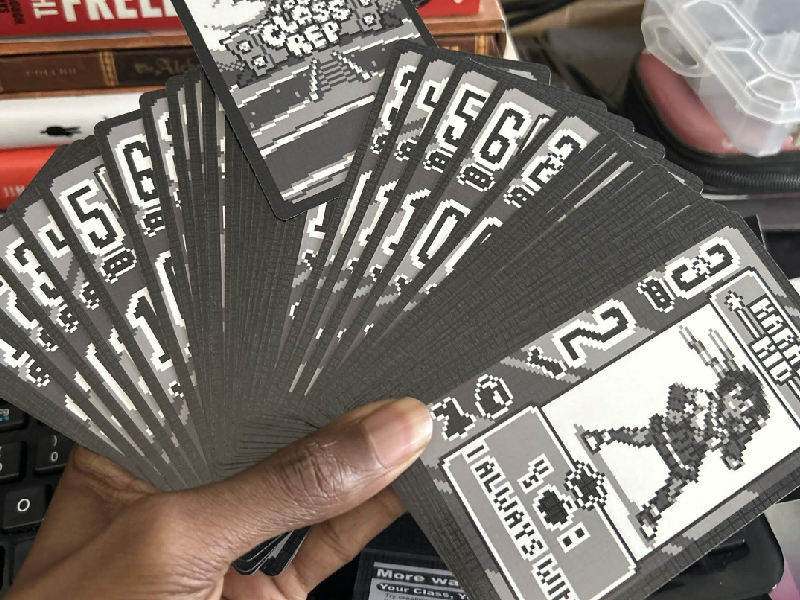Your Class Rep cards on the table during a game, photo 9